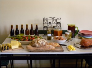 Simple and oh so tasty - our Ploughman's spread